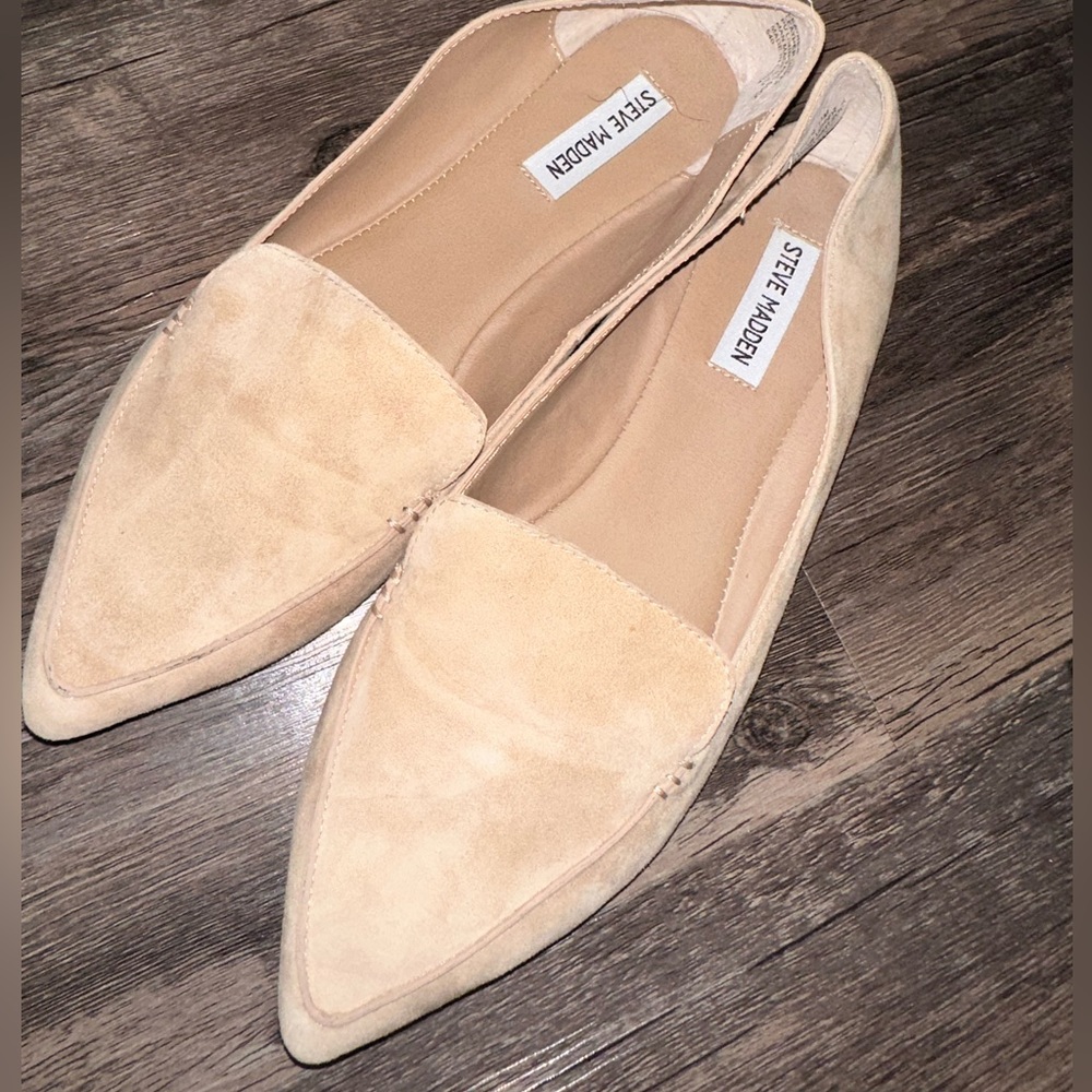 Steve Madden Feather Pointed Flats Loafers size 11 M - Picture 4 of 10